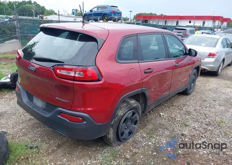 2017 Jeep Cherokee Sport 4X4 z USA, uszkodzony, nr VIN 1C4PJMAB7HD230559